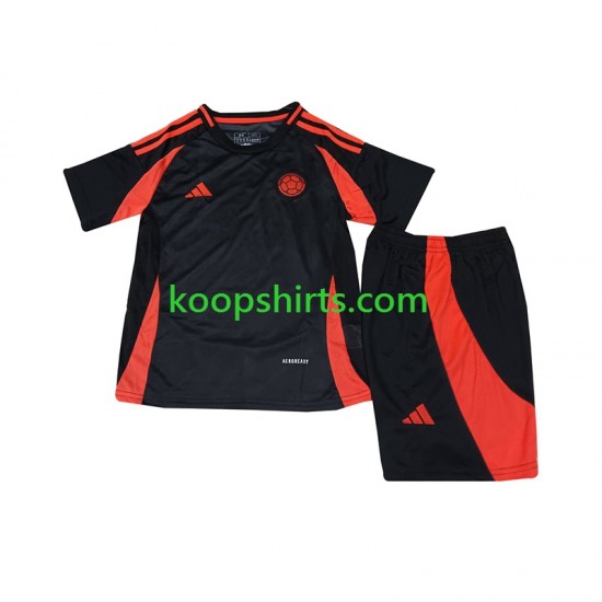 Colombia Uit Tenue Kinder Voetbalshirts 2024 Korte Mouwen Colombia Uit Tenue Kinder Voetbalshirts 2024 Korte Mouwen