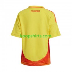 Colombia Thuis Tenue Heren Voetbalshirts Copa America 2024 Korte Mouwen