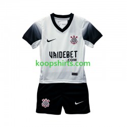 Corinthians Thuis Tenue Kinder Voetbalshirts 2024-2025 Korte Mouwen