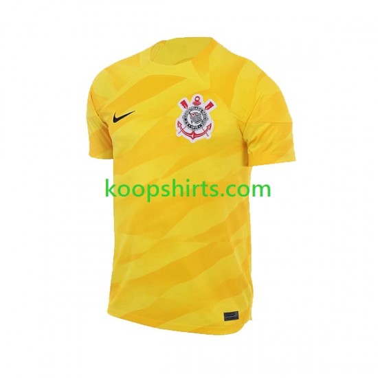 Corinthians Doelman Uit Tenue Heren Voetbalshirts 2023-2024 Korte Mouwen Corinthians Doelman Uit Tenue Heren Voetbalshirts 2023-2024 Korte Mouwen