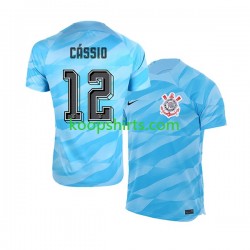 Corinthians Doelman Thuis Tenue Heren Voetbalshirts Cassio 12 2023-2024 Korte Mouwen