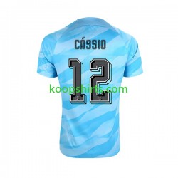 Corinthians Doelman Thuis Tenue Heren Voetbalshirts Cassio 12 2023-2024 Korte Mouwen