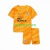 Corinthians Doelman Derde Tenue Kinder Voetbalshirts 2023-2024 Korte Mouwen