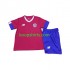 WK 2022 Costa Rica Thuis Tenue Kinder Voetbalshirts Korte Mouwen