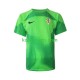 WK 2022 Kroatië Doelman Uit Tenue Heren Voetbalshirts Korte Mouwen WK 2022 Kroatië Doelman Uit Tenue Heren Voetbalshirts Korte Mouwen