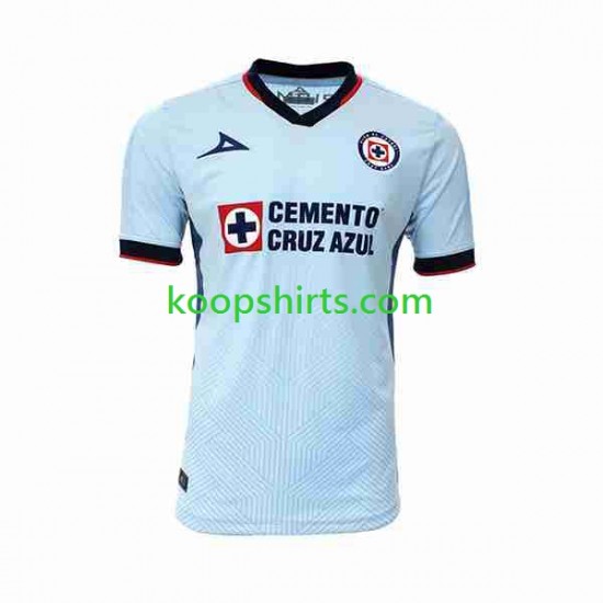 Cruz Azul Uit Tenue Heren Voetbalshirts 2023-2024 Korte Mouwen Cruz Azul Uit Tenue Heren Voetbalshirts 2023-2024 Korte Mouwen