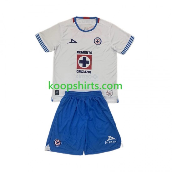 Cruz Azul Uit Tenue Kinder Voetbalshirts 2024-2025 Korte Mouwen Cruz Azul Uit Tenue Kinder Voetbalshirts 2024-2025 Korte Mouwen
