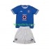 Cruz Azul Thuis Tenue Kinder Voetbalshirts 2024-2025 Korte Mouwen