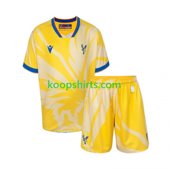 Crystal Palace Uit Tenue Kinder Voetbalshirts 2024-2025 Korte Mouwen Crystal Palace Uit Tenue Kinder Voetbalshirts 2024-2025 Korte Mouwen