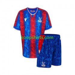 Crystal Palace Thuis Tenue Kinder Voetbalshirts 2024-2025 Korte Mouwen