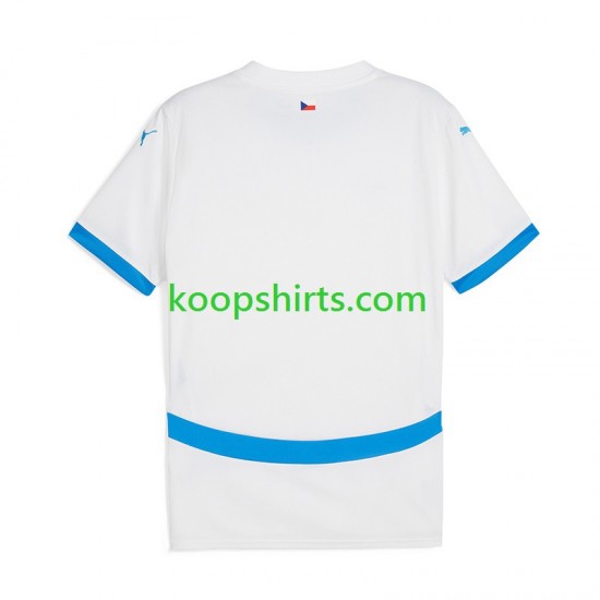 EK 2024 Tsjechië Uit Tenue Heren Voetbalshirts Korte Mouwen