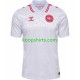 EK 2024 Denemarken Uit Tenue Heren Voetbalshirts Korte Mouwen