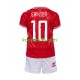 EK 2024 Denemarken Thuis Tenue Kinder Voetbalshirts Eriksen 10 Korte Mouwen EK 2024 Denemarken Thuis Tenue Kinder Voetbalshirts Eriksen 10 Korte Mouwen