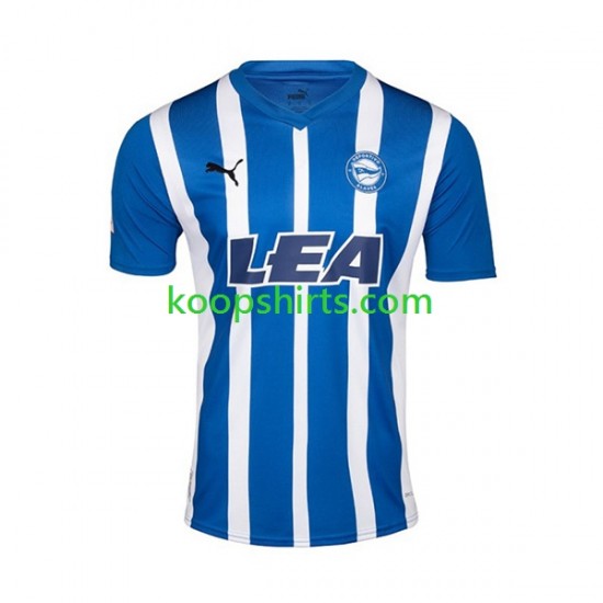 Thuis Tenue Heren Voetbalshirts Deportivo Alaves 2023-2024 Korte Mouwen Thuis Tenue Heren Voetbalshirts Deportivo Alaves 2023-2024 Korte Mouwen
