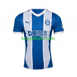 Thuis Tenue Heren Voetbalshirts Deportivo Alaves 2024-2025 Korte Mouwen