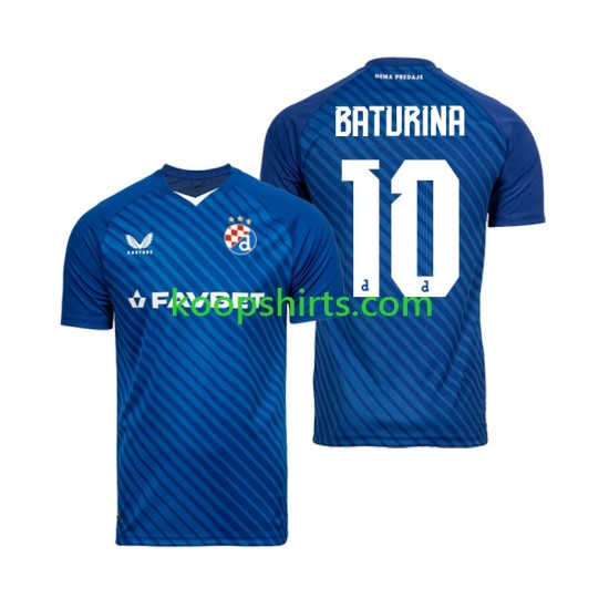 Dinamo Zagreb Thuis Tenue Heren Voetbalshirts Martin Baturina 10 2024-2025 Korte Mouwen Dinamo Zagreb Thuis Tenue Heren Voetbalshirts Martin Baturina 10 2024-2025 Korte Mouwen