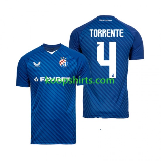 Dinamo Zagreb Thuis Tenue Heren Voetbalshirts Torrente 4 2024-2025 Korte Mouwen Dinamo Zagreb Thuis Tenue Heren Voetbalshirts Torrente 4 2024-2025 Korte Mouwen