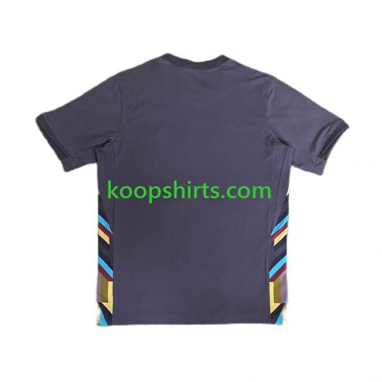 EK 2024 Engeland Uit Tenue Heren Voetbalshirts Korte Mouwen