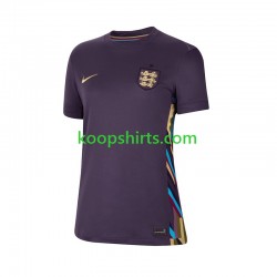 EK 2024 Engeland Uit Tenue Dames Voetbalshirts Korte Mouwen