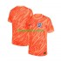 EK 2024 Engeland Doelman Thuis Oranje Tenue Heren Voetbalshirts Korte Mouwen