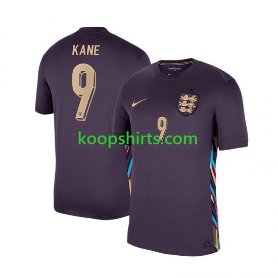 EK 2024 Engeland Uit Tenue Heren Voetbalshirts Harry Kane 9 Korte Mouwen EK 2024 Engeland Uit Tenue Heren Voetbalshirts Harry Kane 9 Korte Mouwen