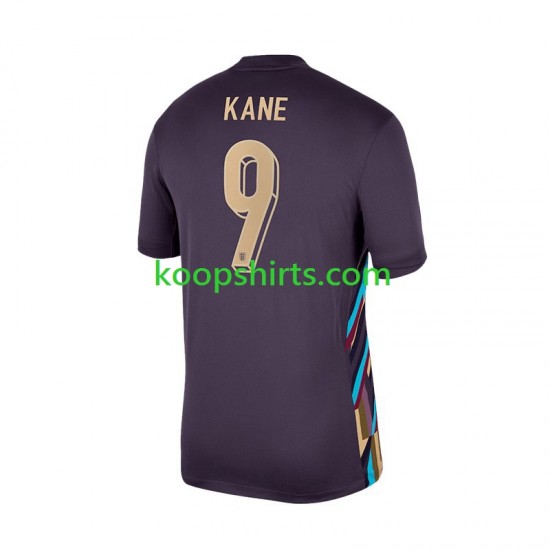 EK 2024 Engeland Uit Tenue Heren Voetbalshirts Harry Kane 9 Korte Mouwen