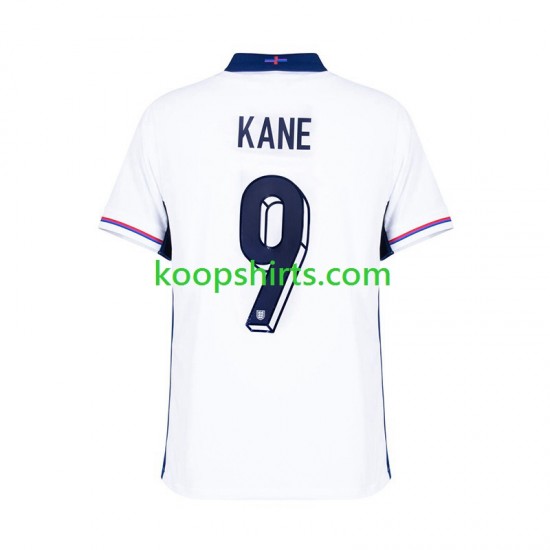 EK 2024 Engeland Thuis Wit Tenue Heren Voetbalshirts Harry Kane 9 Korte Mouwen