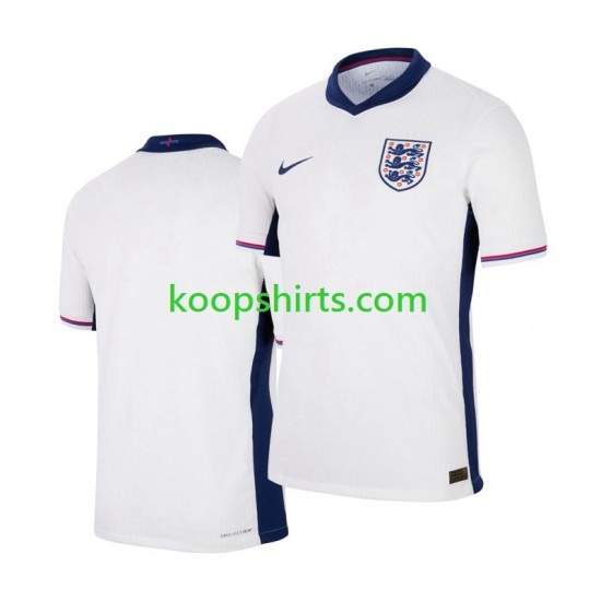 EK 2024 Engeland Thuis Tenue Heren Voetbalshirts Korte Mouwen EK 2024 Engeland Thuis Tenue Heren Voetbalshirts Korte Mouwen
