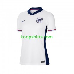 EK 2024 Engeland Thuis Tenue Dames Voetbalshirts Korte Mouwen