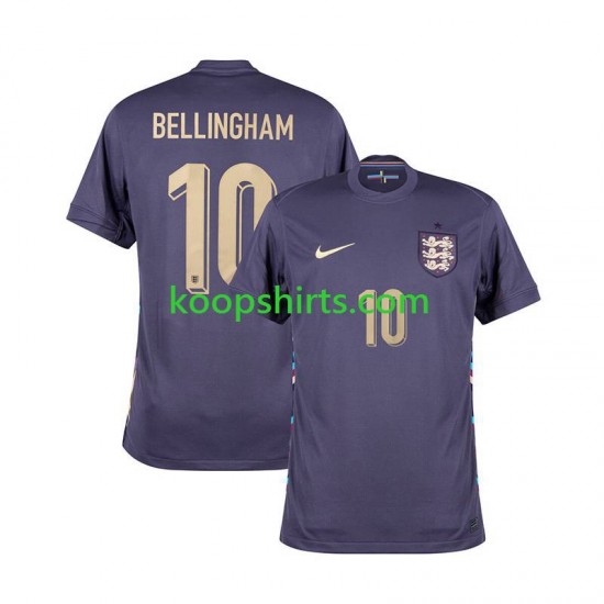 EK 2024 Engeland Uit Tenue Heren Voetbalshirts Jude Bellingham 10 Korte Mouwen EK 2024 Engeland Uit Tenue Heren Voetbalshirts Jude Bellingham 10 Korte Mouwen