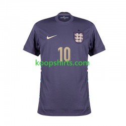 EK 2024 Engeland Uit Tenue Heren Voetbalshirts Jude Bellingham 10 Korte Mouwen