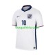 EK 2024 Engeland Thuis Wit Tenue Heren Voetbalshirts Jude Bellingham 10 Korte Mouwen
