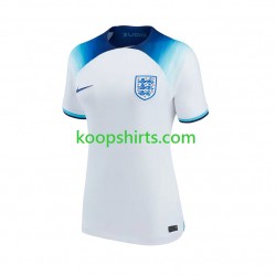 WK 2022 Engeland Thuis Tenue Dames Voetbalshirts Korte Mouwen