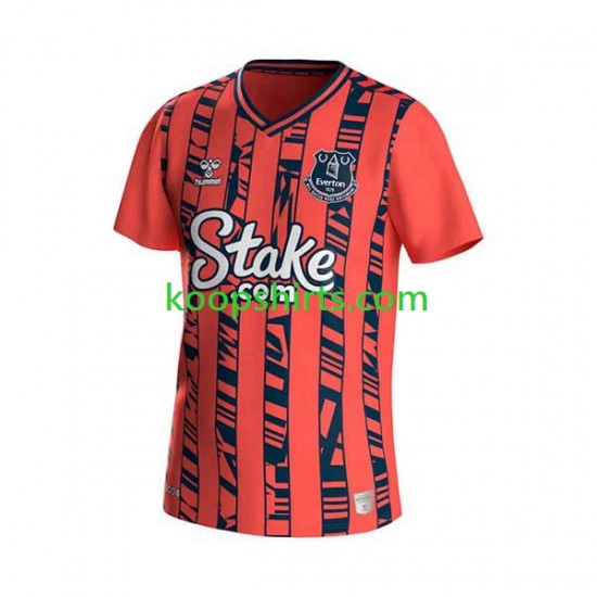 Everton Uit Tenue Heren Voetbalshirts 2023-2024 Korte Mouwen Everton Uit Tenue Heren Voetbalshirts 2023-2024 Korte Mouwen