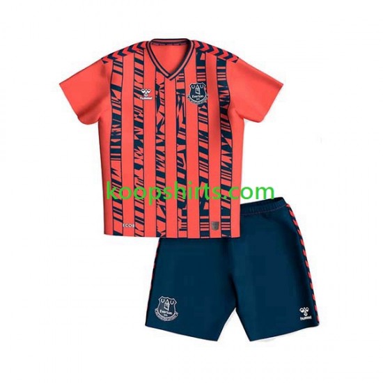 Everton Uit Tenue Kinder Voetbalshirts 2023-2024 Korte Mouwen Everton Uit Tenue Kinder Voetbalshirts 2023-2024 Korte Mouwen