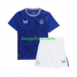 Everton Thuis Tenue Kinder Voetbalshirts 2024-2025 Korte Mouwen
