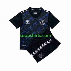 Everton Doelman Uit Tenue Kinder Voetbalshirts 2023-2024 Korte Mouwen