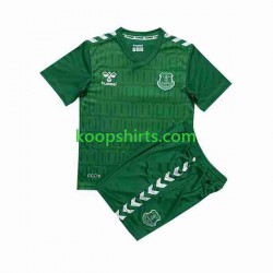 Everton Doelman Thuis Tenue Kinder Voetbalshirts 2023-2024 Korte Mouwen