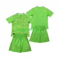 Everton Doelman Thuis Tenue Kinder Voetbalshirts 2024-2025 Korte Mouwen