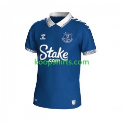 Everton Thuis Tenue Heren Voetbalshirts 2023-2024 Korte Mouwen