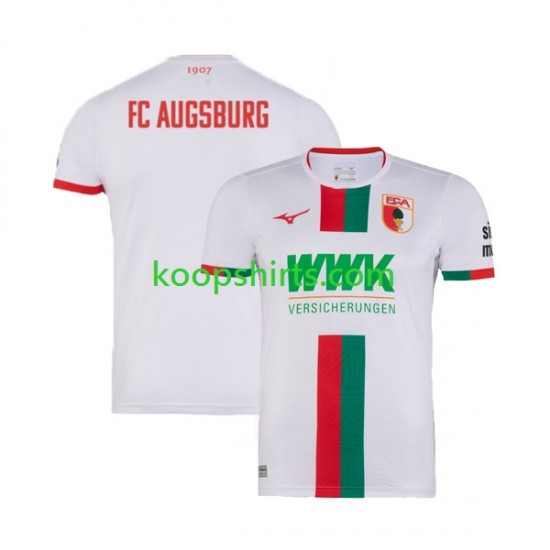 Thuis Tenue Heren Voetbalshirts FC Augsburg 2023-2024 Korte Mouwen Thuis Tenue Heren Voetbalshirts FC Augsburg 2023-2024 Korte Mouwen