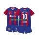 FC Barcelona Thuis Tenue Kinder Voetbalshirts Ansu Fati 10 2023-2024 Korte Mouwen FC Barcelona Thuis Tenue Kinder Voetbalshirts Ansu Fati 10 2023-2024 Korte Mouwen