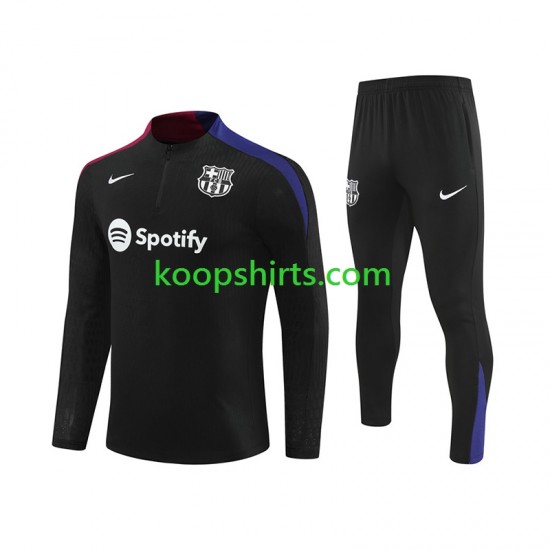 FC Barcelona Zwart Sweatshirts Pak 2024-2025 FC Barcelona Zwart Sweatshirts Pak 2024-2025
