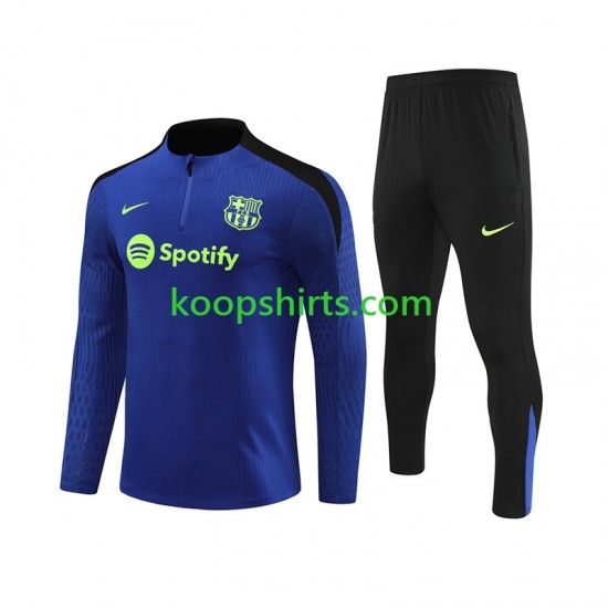 FC Barcelona Blauw Sweatshirts Pak 2024-2025 FC Barcelona Blauw Sweatshirts Pak 2024-2025