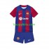 FC Barcelona Thuis Tenue Kinder Voetbalshirts 2023-2024 Korte Mouwen