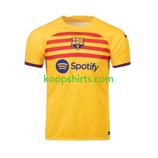 FC Barcelona Vierde Tenue Heren Voetbalshirts 2022-2023 Korte Mouwen FC Barcelona Vierde Tenue Heren Voetbalshirts 2022-2023 Korte Mouwen