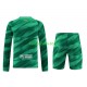 FC Barcelona Doelman Thuis Tenue Kinder Voetbalshirts 2023-2024 Lange Mouwen