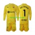 FC Barcelona Doelman Uit Tenue Kinder Voetbalshirts Ter Stegen 1 2024-2025 Lange Mouwen