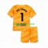 FC Barcelona Doelman Vierde Tenue Kinder Voetbalshirts Ter Stegen 1 2023-2024 Korte Mouwen
