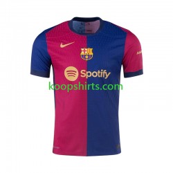 FC Barcelona Thuis Tenue Heren Voetbalshirts 2024-2025 Korte Mouwen